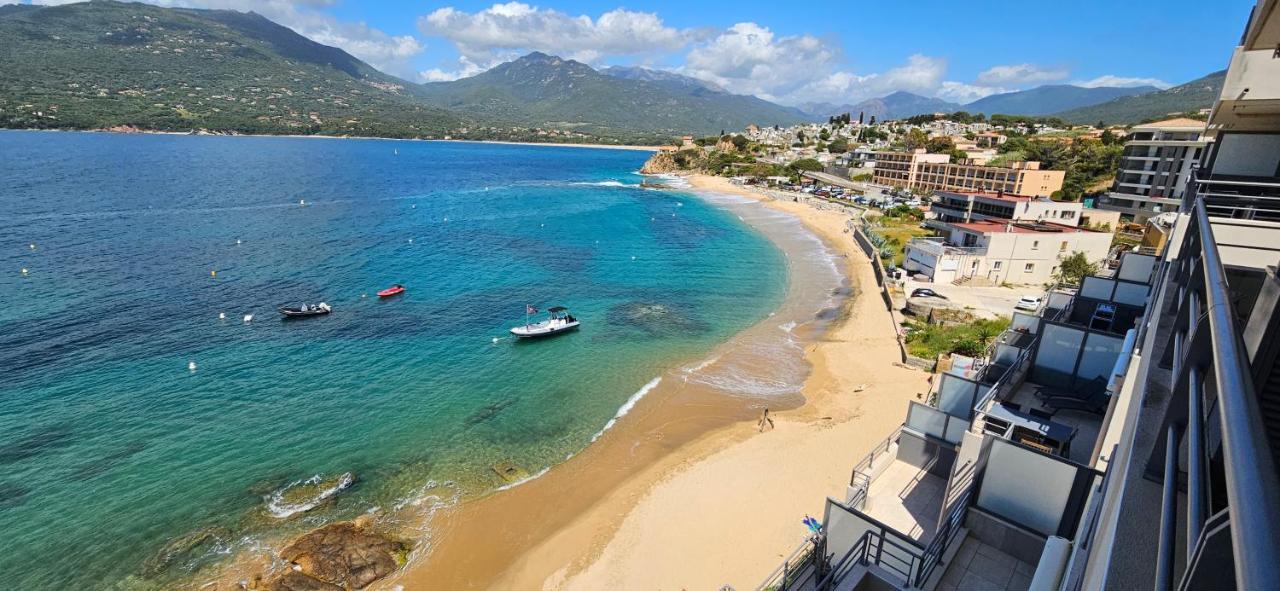 T2 De Standing Cote Plage, Les Pieds Dans L'Eau Propriano  Exteriör bild